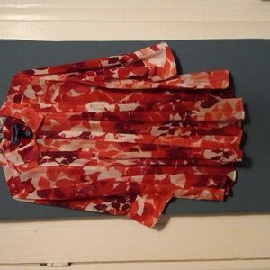 SUSAN GRAVER BEAUTIFUL FLORAL BLOUSE